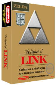 Zelda: The Legend of Link - Box - 3D Image