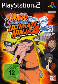 Naruto Shippuden: Ultimate Ninja 4 - Box - Front Image