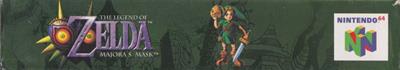 The Legend of Zelda: Majora's Mask - Box - Spine Image