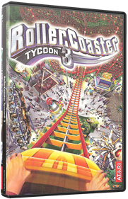 RollerCoaster Tycoon 3: Platinum! - Box - 3D Image