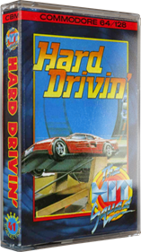 Hard Drivin' - Box - 3D