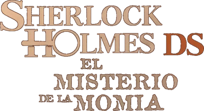 Sherlock Holmes: The Mystery of the Mummy - Clear Logo Image