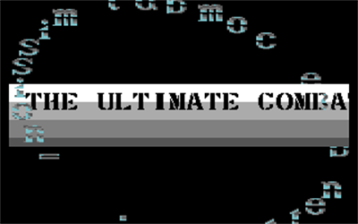 UCM: Ultimate Combat Mission - Screenshot - Game Title Image