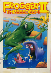 Frogger II: ThreeeDeep! - Box - Front Image