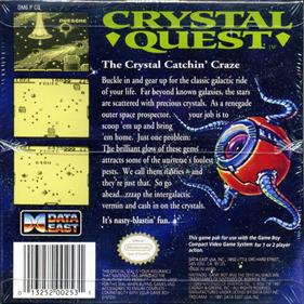 Crystal Quest - Box - Back Image