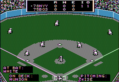 MicroLeague Baseball - Screenshot - Gameplay Image