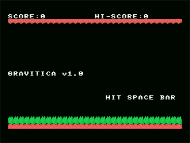 GRAVITICA - Screenshot - Game Title Image