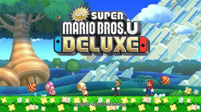 New Super Mario Bros. U Deluxe - Screenshot - Game Title Image