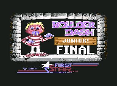 Boulder Dash Junior II - Screenshot - Game Title Image