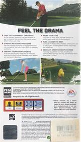 Tiger Woods PGA Tour 10 - Box - Back Image