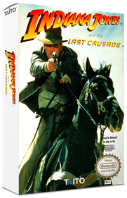 Indiana Jones and the Last Crusade - Box - 3D Image