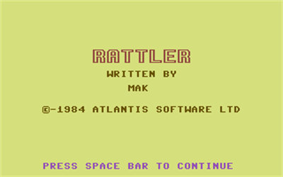 Rattler - Screenshot - Game Title Image