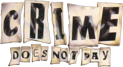 Crime Does Not Pay - Clear Logo Image
