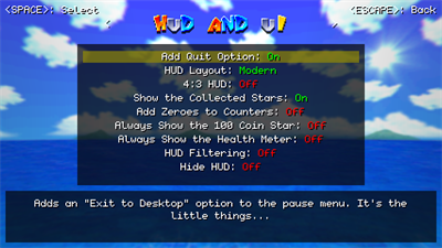 Super Mario 64 Plus - Screenshot - Game Select Image