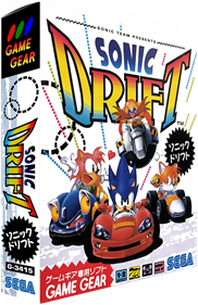 Sonic Drift - Box - 3D Image