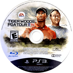 Tiger Woods PGA Tour 14 - Disc Image