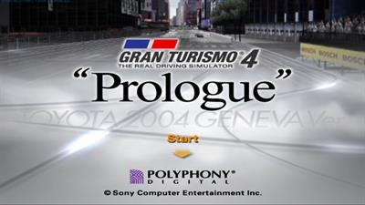 Gran Turismo Special Edition 2004: Toyota Demo - Screenshot - Game Title Image