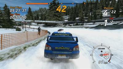 SEGA Rally Online Arcade - Screenshot - Gameplay Image