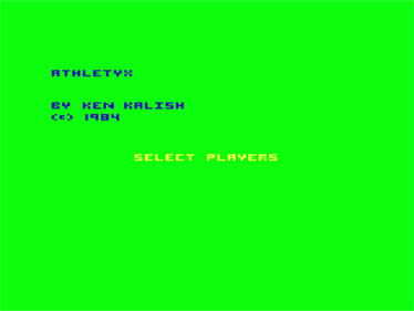 Athletyx - Screenshot - Game Title Image