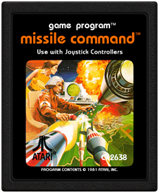 Missile Command - Fanart - Cart - Front