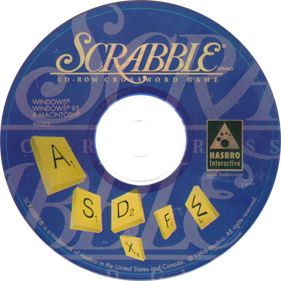 Scrabble: CD-ROM Crossword Game - Disc Image