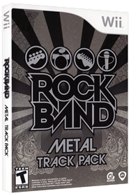 Rock Band: Metal Track Pack - Box - 3D Image