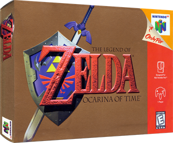 The Legend of Zelda: Ocarina of Time - Box - 3D Image