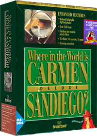 Where in the World Is Carmen Sandiego? Deluxe Edition - Box - 3D Image