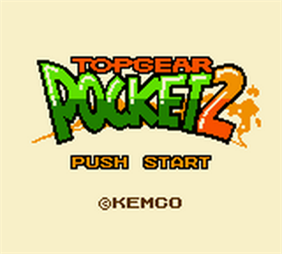 Top Gear Pocket 2 - Screenshot - Game Title Image