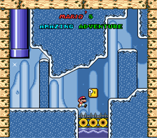 Mario's Amazing Adventure - Screenshot - Game Title Image
