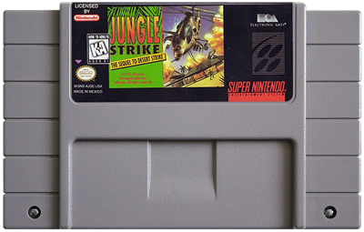 Jungle Strike: The Sequel to Desert Strike - Fanart - Cart - Front Image