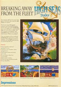 High Seas Trader - Advertisement Flyer - Front Image
