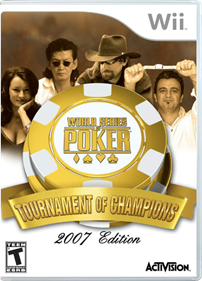 World Series of Poker: Tournament of Champions 2007 Edition - Box - Front - Reconstructed Image