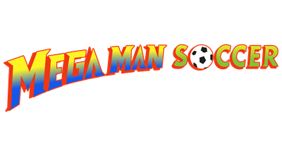 Mega Man Soccer - Clear Logo Image