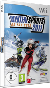 Winter Sports 2011: Go for Gold - Box - 3D Image