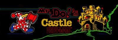 Mr. Do!'s Castle - Arcade - Marquee Image