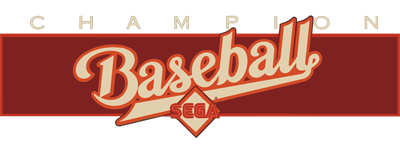 Champion Baseball - Clear Logo Image