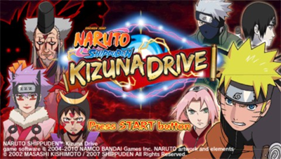 Naruto Shippuden: Kizuna Drive - Screenshot - Game Title Image