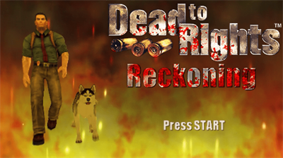 Dead to Rights: Reckoning - Screenshot - Game Title Image