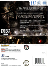 Resident Evil 4: Wii Edition - Box - Back Image