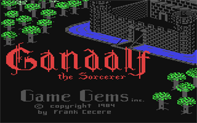 Gandalf the Sorcerer - Screenshot - Game Title Image