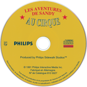 Sandy's Circus Adventure - Disc Image