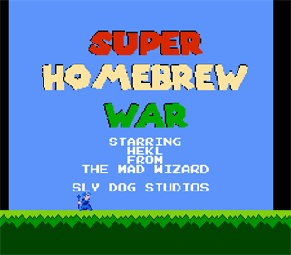 Super Homebrew War - Screenshot - Game Title Image