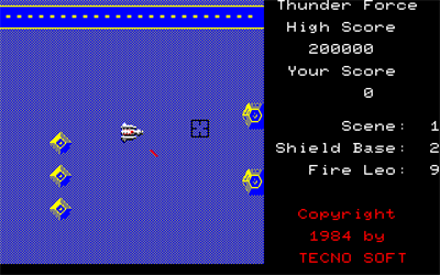 Thunder Force - Screenshot - Gameplay Image