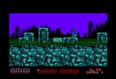 Stryker in the Crypts of Trogan - Screenshot - Game Over Image