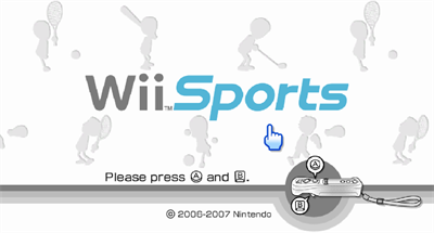 Wii Sports - Screenshot - Game Title Image