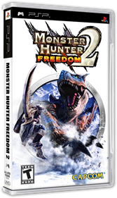 Monster Hunter Freedom 2 - Box - 3D Image