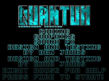 Quantum - Screenshot - Game Title Image