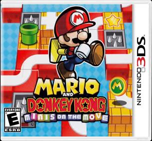 Mario and Donkey Kong: Minis on the Move - Fanart - Box - Front Image