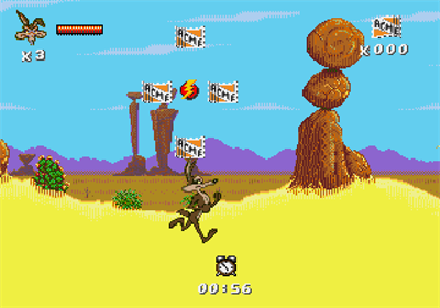 Desert Demolition Starring Road Runner and Wile E. Coyote - Screenshot - Gameplay Image